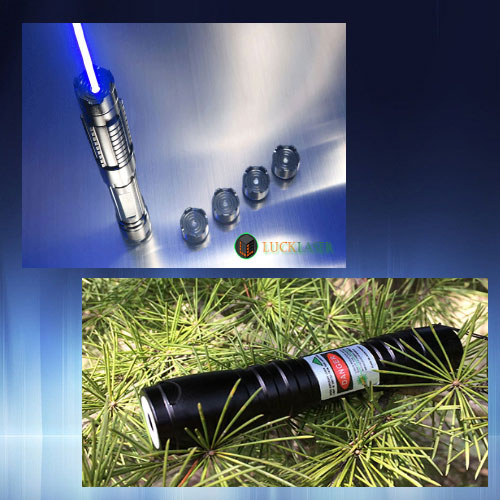 Strong blue laser pointer and small green laser pointer bundle sale - Click Image to Close